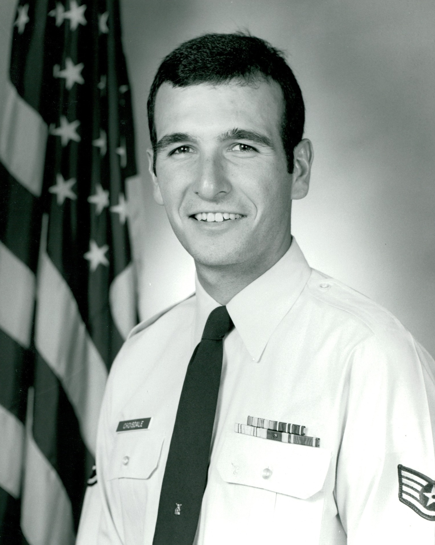 Christopher Croisdale during U.S. Air Force service